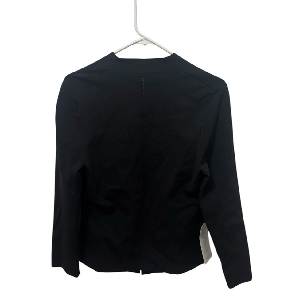 MM Lafleur Black Woolf Jardigan Blazer Size Large - Picture 3 of 7